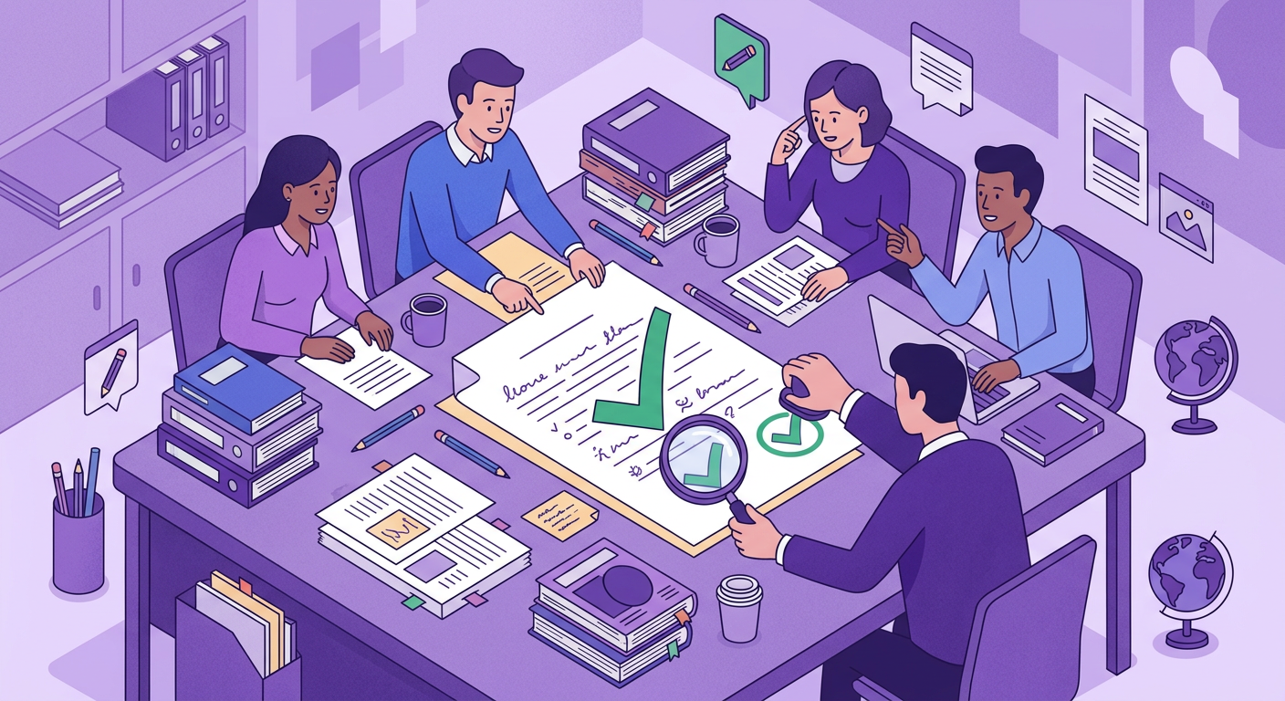 Laufende Überprüfung und Aktualisierungen