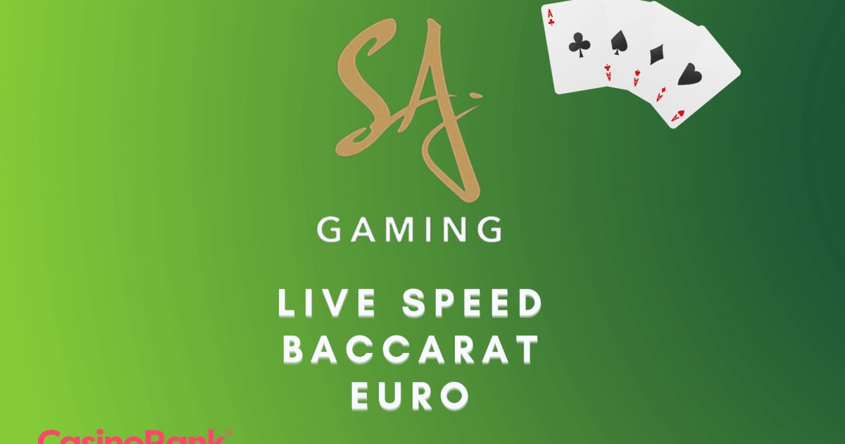 Live Speed Baccarat Euro von SA Gaming