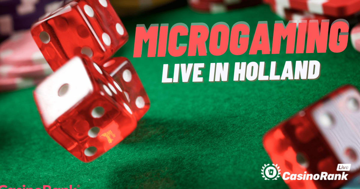 Microgaming bringt seine Online-Slots und Live-Casino-Spiele nach Holland