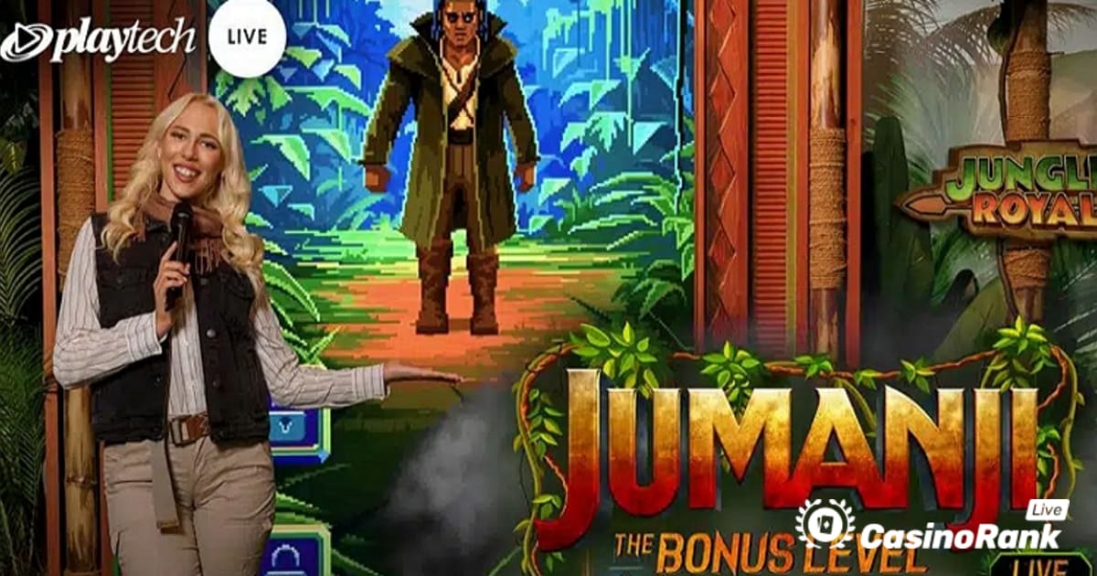 Playtech prÃ¤sentiert neues Live-Casino-Spiel Jumanji The Bonus Level