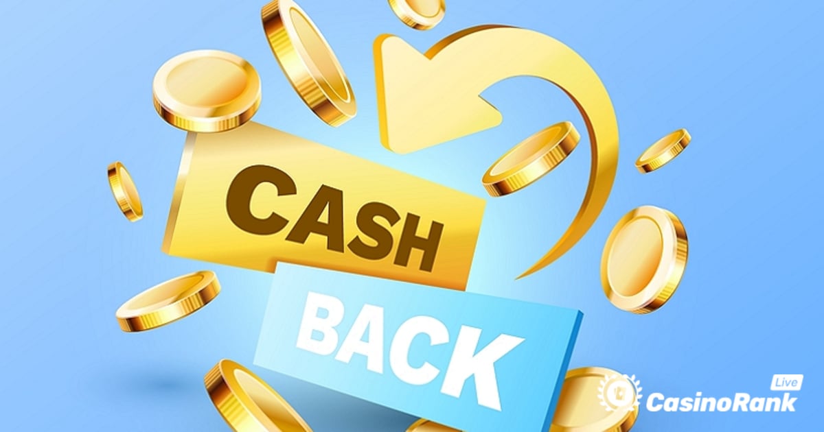 Fordern Sie wöchentlich bis zu 200 € Live-Casino-Cashback bei Slotspalace an